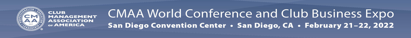 2022 World Conference and Club Business Expo  logo